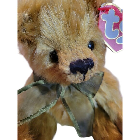 Ty Attic Treasures Fern the Bear Give Peas A Chance Vtg 2000 - Picture 5 of 7
